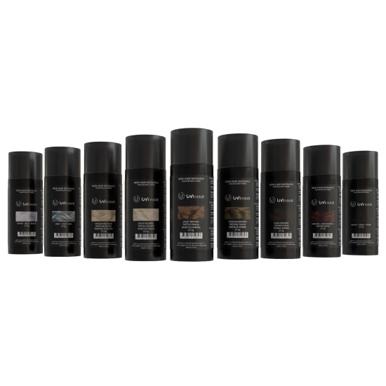 UVI Hair lasna vlakna, LIGHT BROWN / Svijetlo smeđa (veliki 27.5 g, do 50 nanosov) 