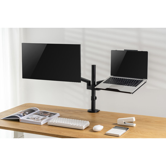 UVI pladenj za prenosnik / tablico za VESA nosilce za monitorje 