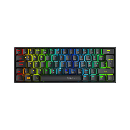 UVI GEAR PRIDE NANO 60 RGB MHENIČNA RDEČA STIKALA SLO/CRO 