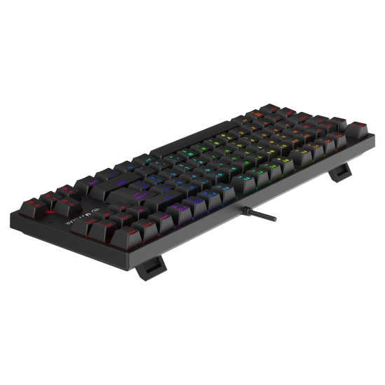 UVI GREED MINI V2 TKL BROWN Switch RGB mehanička tipkovnica, UK raspored tipki (SLO/CRO) 