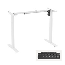 UVI LITE V2 sit-stand desk (frame), electric white