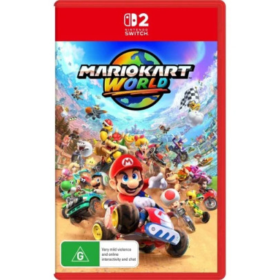 Igralna konzola Nintendo Switch 2 + Mario Kart World - igralni sistem 4K HDR z igralnima ploščkoma Joy-Con 2 in GameChatom 