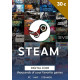 Steam predplačniška kartica 30 EUR - EU