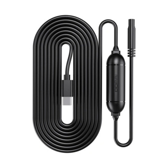 DDPAI DC003 OBD power adapter with 3-metre cable, designed for DDPAI MINI 2X, N1, N2, and N5 dash cameras