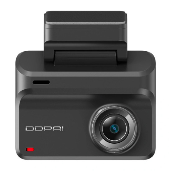 DDPAI Z50 Pro dash cam front unit showing lens and compact body design for dual-channel 4K car recording
