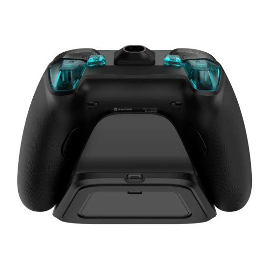 GameSir G7 Pro 8K Aimlabs Edition PC controller with ABXY optical buttons and dual analog sticks, front view