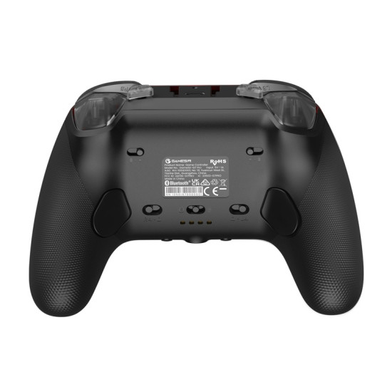 GameSir G7 Pro Tri-Mode controller in black and red with magnetic faceplate, ABXY buttons, D-pad, and dual joysticks