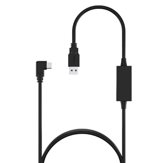 Kompatibilen s Meta Quest 3 ali Quest 3S in drugimi napravami - 5m LINK kabel z polnjenjem 