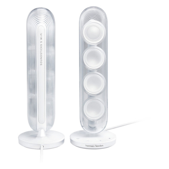 Harman Kardon SoundSticks 5 2.1 Speaker System (White)