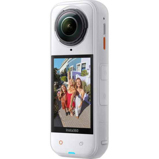 Insta360 X5 Satin White Limited Edition Insta360 X5 Satin White Limited Edition akcijska kamera, bijela, 360-stupanjska, s dvostrukim objektivima