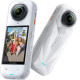 Insta360 X5 Satin White Limited Edition Insta360 X5 Satin White Limited Edition akcijska kamera, bijela, 360-stupanjska, s dvostrukim objektivima