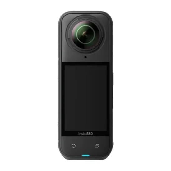 Insta360 X5 Snowboard Bundle – 360° kamera Insta360 X5 akcijska kamera Snowboard Bundle, crna 360-stupanjska kamera s dvije leće, snowboard oprema u paketu