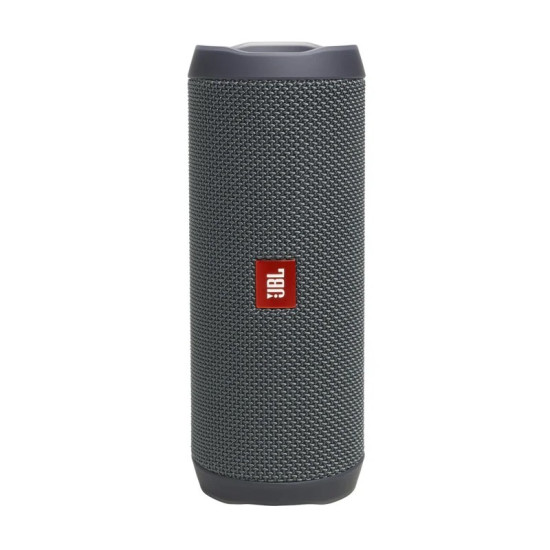 JBL Flip Essential 2 portable Bluetooth speaker in compact cylindrical design, suitable for outdoor use