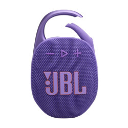 JBL Clip 5 – Portable Bluetooth Speaker (Purple)