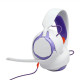 JBL Quantum 250 Wired Gaming Headphones – White / Violet