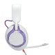 JBL Quantum 250 Wired Gaming Headphones – White / Violet