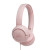 JBL T500 Pink Wired Headphones