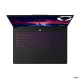 Lenovo Legion Pro 7 16AFR10H gaming laptop with 16-inch OLED display, open lid, dark chassis, front three-quarter view