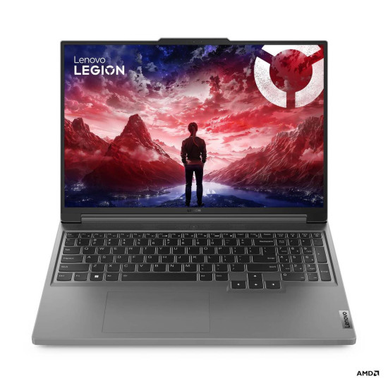 Lenovo Legion Slim 5 16-inch gaming laptop with WQXGA 165Hz display, Ryzen 7 7435HS and RTX 4060, open and facing forward
