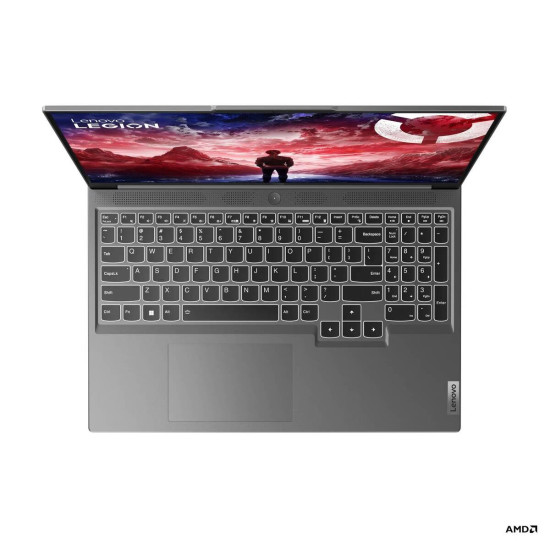 Lenovo Legion Slim 5 16-inch gaming laptop with WQXGA 165Hz display, Ryzen 7 7435HS and RTX 4060, open and facing forward