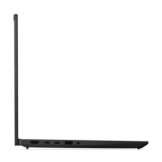 Lenovo ThinkPad E14 Gen 7 Core Ultra 5 135H 32GB 1TB Lenovo ThinkPad E14 Gen 7 business laptop open, showing 14-inch 2.8K display, aluminium chassis in black