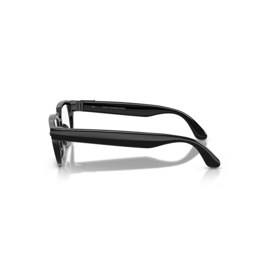 Meta Adventurer - Clear Lenses, Classic Black, Large (52-22-156) smart glasses Meta Adventurer - Clear Lenses, Classic Black, Large (52-22-156) smart glasses