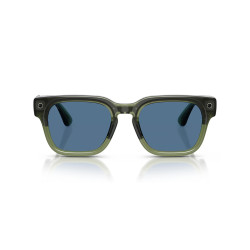 Meta Fury - Light Blue Atlantic Lenses, Racing Green, 149-51, smart glasses