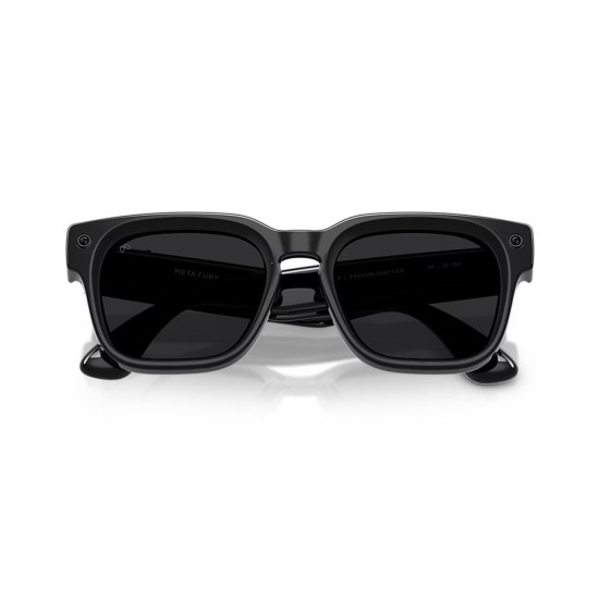Meta Fury - Polarized Grey Lenses, Classic Black, 149-51, smart glasses
