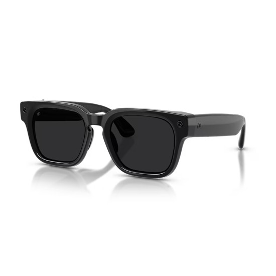 Meta Fury - Polarized Grey Lenses, Classic Black, 149-51, smart glasses