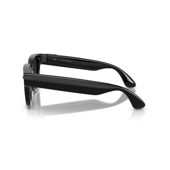 Meta Fury - Polarized Grey Lenses, Classic Black, 149-51, smart glasses
