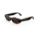 Meta Starfire Kylie Edition – Dark Tortoise XS (48-21) Meta Starfire Kylie Edition smart glasses with chocolate lenses and dark tortoise XS frame, front three-quarter view