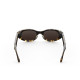 Meta Starfire Kylie Edition – Dark Tortoise XS (48-21) Meta Starfire Kylie Edition smart glasses with chocolate lenses and dark tortoise XS frame, front three-quarter view