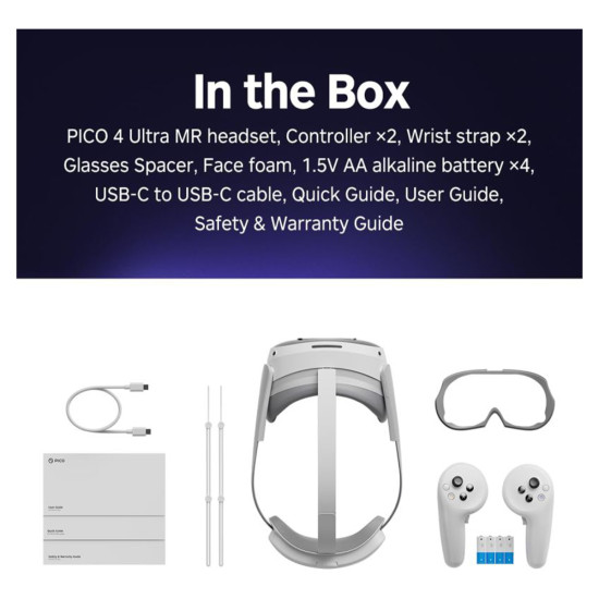 Pico 4 Ultra 256 GB VR Headset 