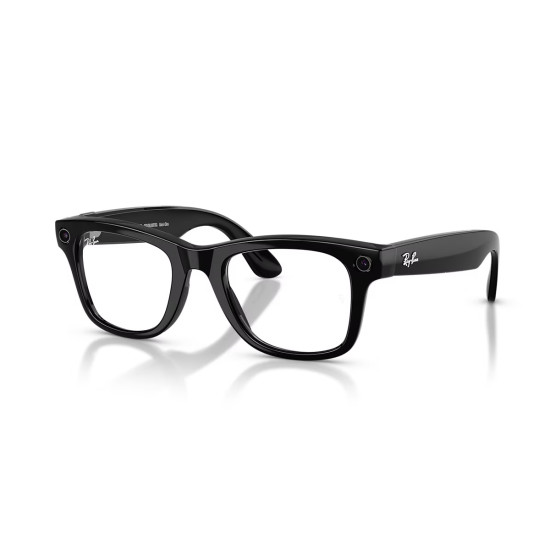 Ray-Ban Meta Wayfarer (Gen 2) Shiny Black Transitions Graphite Green Large 155/53 RW4012 (601/1M53)