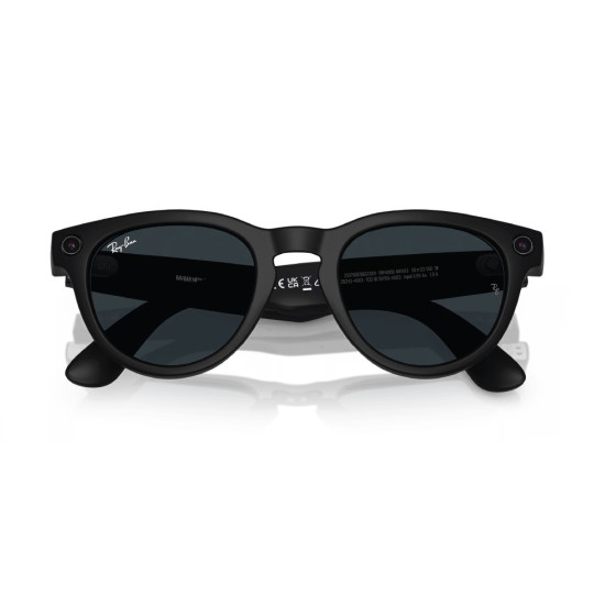 Ray-Ban Meta Headliner pametna očala – mat črna s sivimi fotokromatskimi lečami 