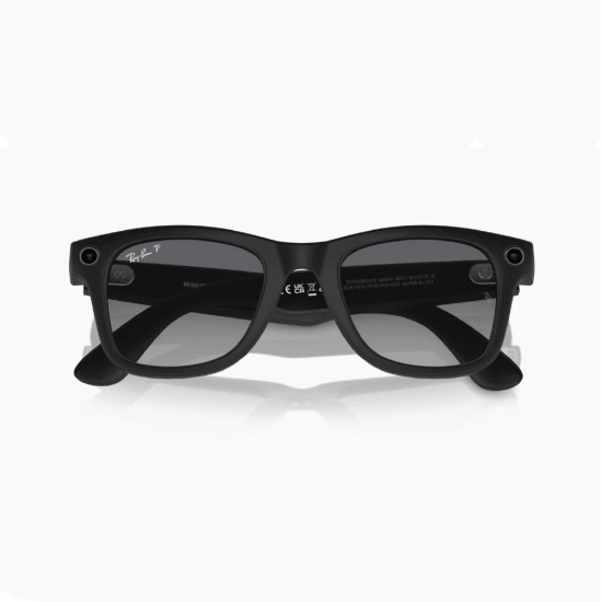 Ray-Ban Meta Wayfarer Black Graphite – Pametna očala s kamero in zvokom 