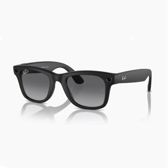 Ray-Ban Meta Wayfarer Black Graphite – Pametna očala s kamero in zvokom 