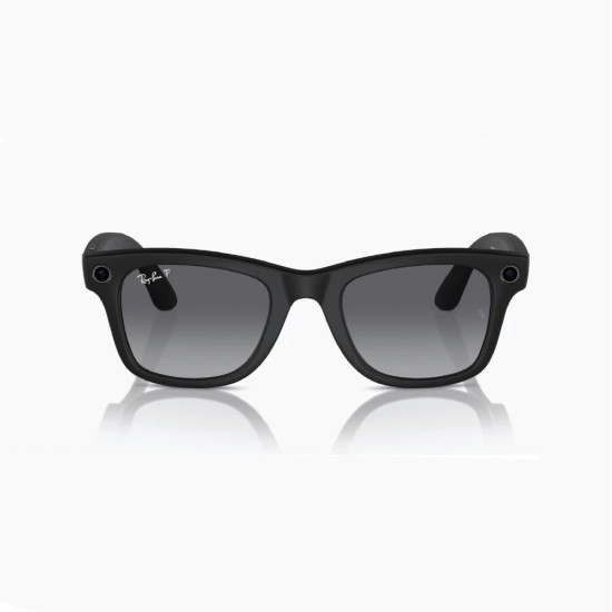Ray-Ban Meta Wayfarer Black Graphite – Pametna očala s kamero in zvokom 
