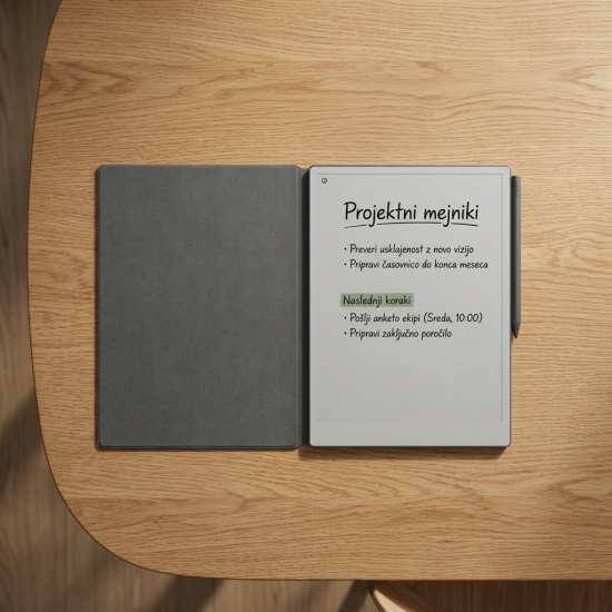 Ovitek reMarkable Paper Pro - Book Folio Mosaic weave -  Basalt 