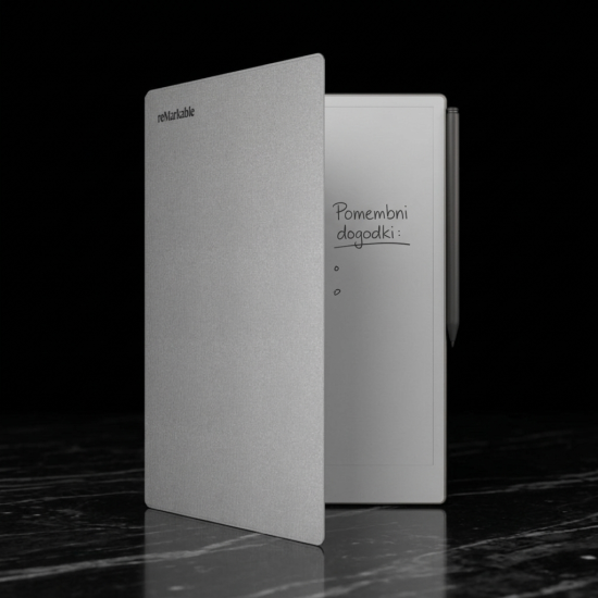 Case reMarkable Paper Pro - Book Folio Polymer weave - Gray 