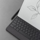 reMarkable Paper Pro digital notebook tablet with Marker Plus stylus and Type Folio UK backlit keyboard folio case, open and ready to use