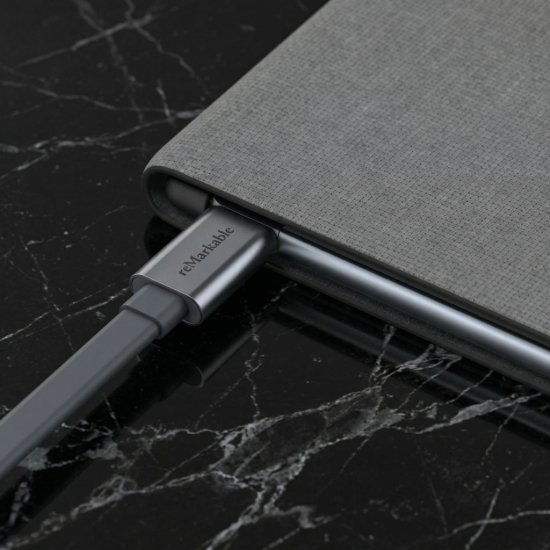 Etui reMarkable 2- Book Folio Polymer weave - Siva 