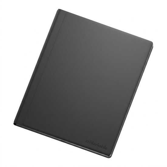 Ovitek reMarkable 2 - Book Folio Premium usnje - Črna 