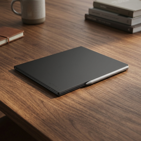 Ovitek reMarkable 2 - Book Folio Premium usnje - Črna 