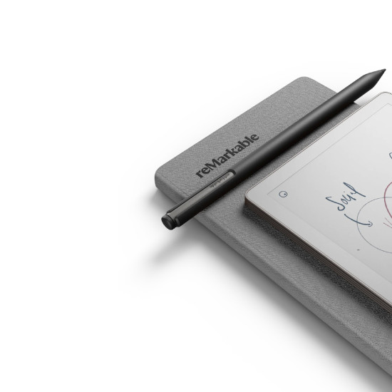 Tablet reMarkable Paper Pro Move + Marker Plus + Book Folio Siva 
