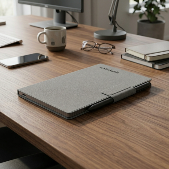 Tablet reMarkable Paper Pro Move + Marker Plus + Book Folio Siva 