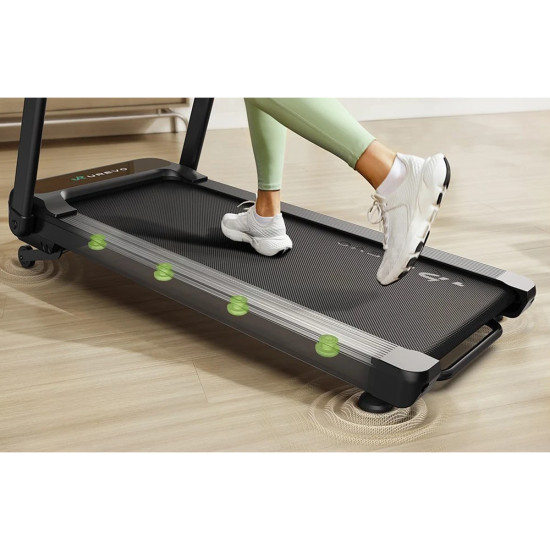 UREVO Foldi 3S Smart Electric Treadmill (Black)