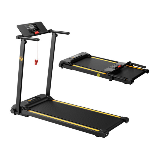 UREVO Foldi Mini electric treadmill (black and orange)