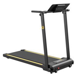 UREVO Foldi Mini electric treadmill (black and orange)