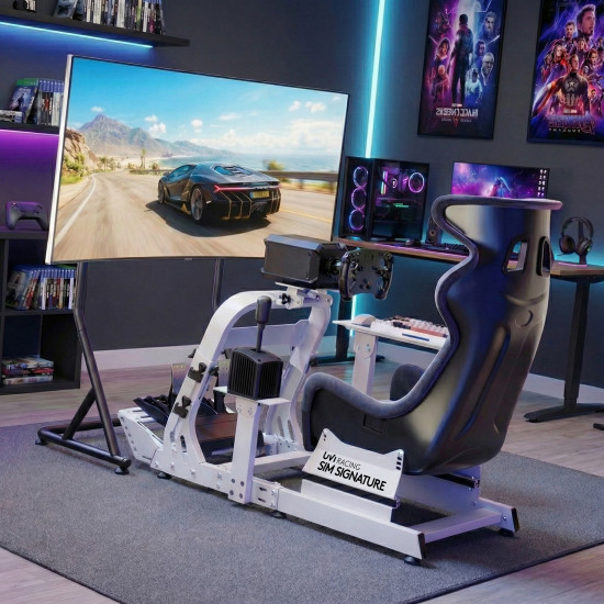 UVI Racing SIM Signature White Racing Simulator UVI Racing SIM Signature White Racing Simulator